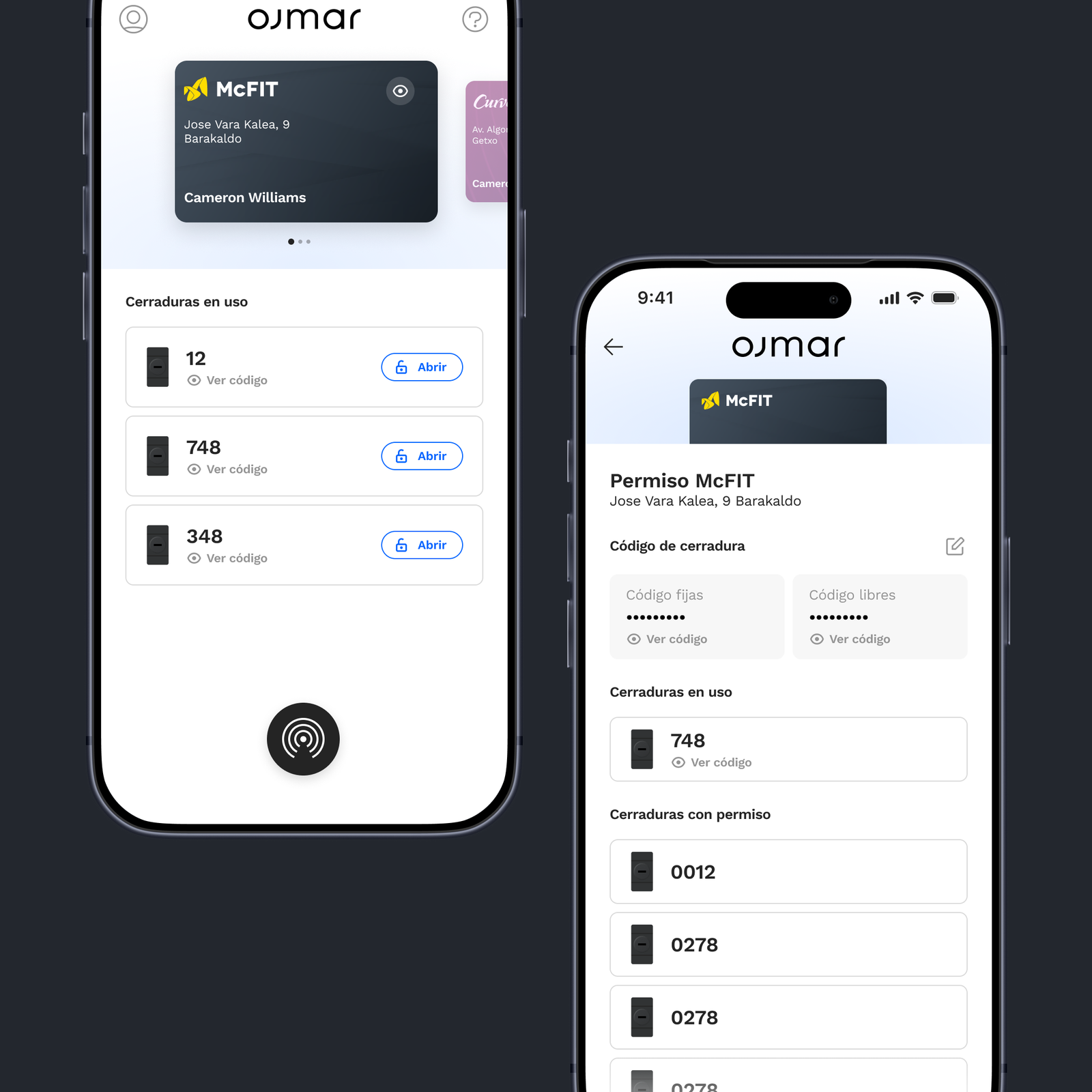 Home de permisos en Ojmar
